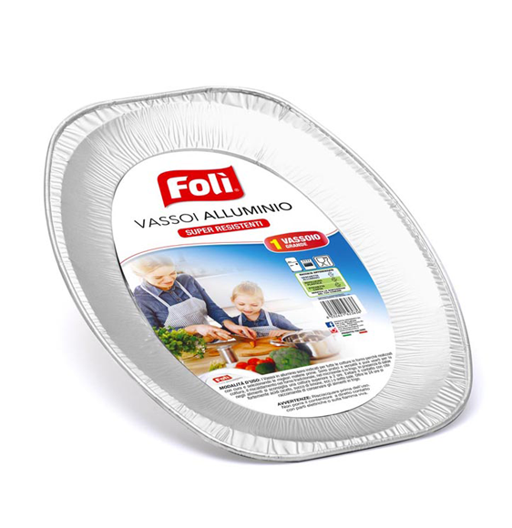Vassoio Alluminio Grande FOLI VASCHETTE FOLI
