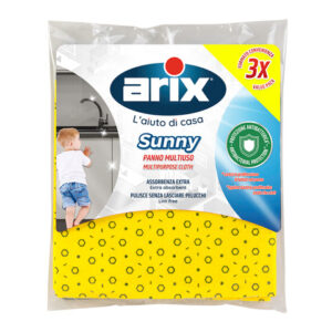 Arix Panno Sunny Multiuso con antibatterico 3 pz