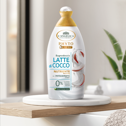L'ANGELICA BAGNOSCHIUMA PHYTOLATTE-LATTE DI COCCO 520ML