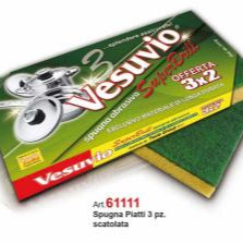 VESUVIO SPUGNA PIATTI 3X2 3PZ