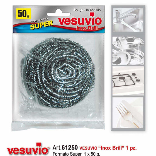 VESUVIO SPUGNA ACCIAIO 1PZ X 50GR