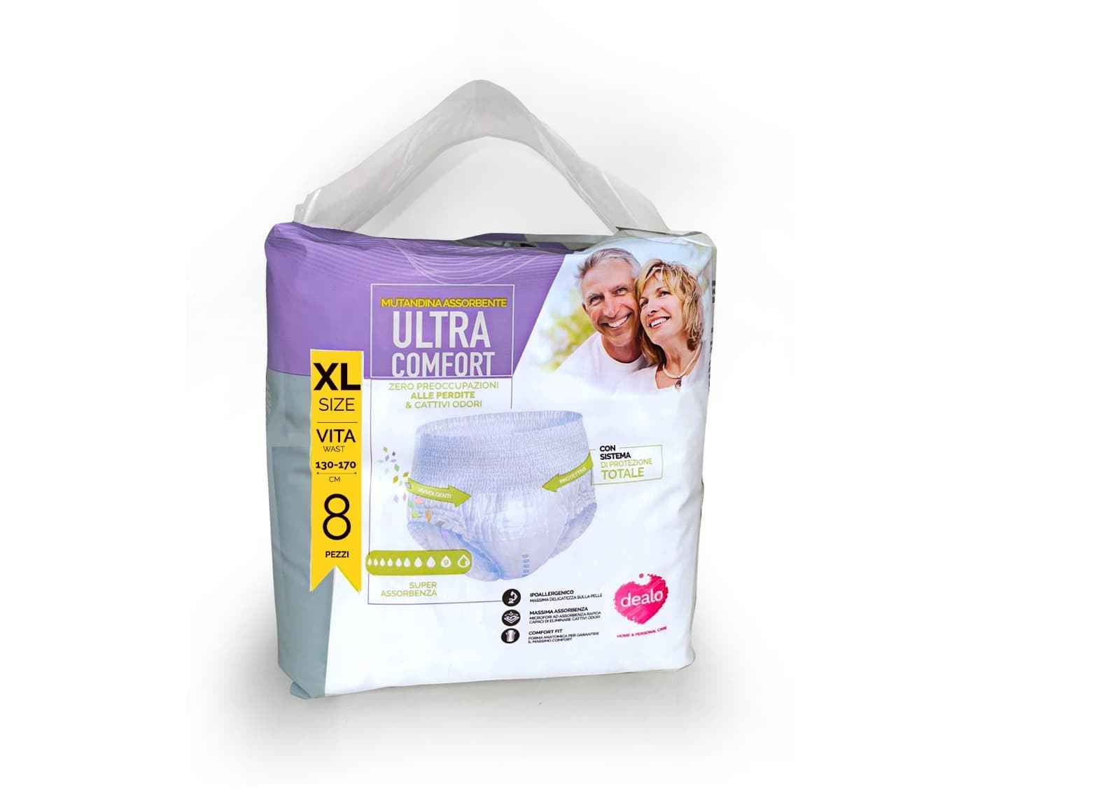 Pantaloni Ultra Comfort DEALO Assorbenti Incontinenza DEALO