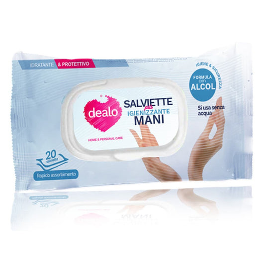 Dealo Salviettine igienizzanti mani 20Pz