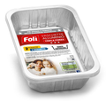FOLI VASCHETTE ALLUMINIO TRIPLA FORZA 2 PORZIONI VASCHETTE FOLI