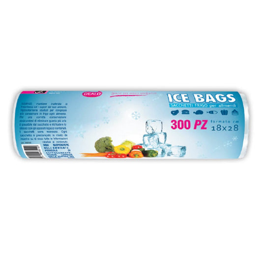 DEALO SACCHETTI FRIGO ICE BAGS 18X28 300PZ