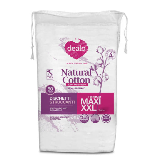 DEALO DISCHETTI STRUCCANTI MAXI XXL 50 PZ