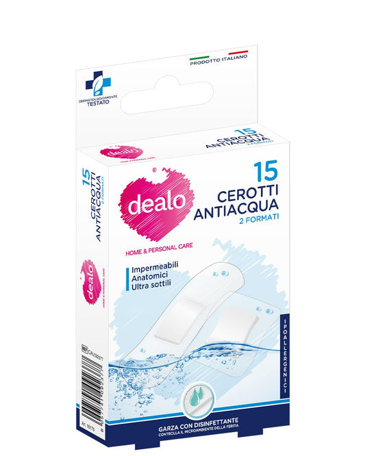 Dealo Cerotti invisibili resistenti all’acqua - 15 Pz