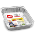 Contenitori Alluminio con Coperchio 8 Porzioni FOLI VASCHETTE FOLI