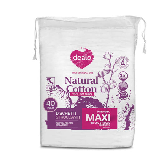 DEALO DISCHETTI STRUCCANTI MAXI XL 40 PZ