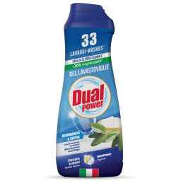 Dual Power Gel Lavastoviglie Classico/Bicarbonato 660ML Detersivo piatti e stoviglie DUAL POWER