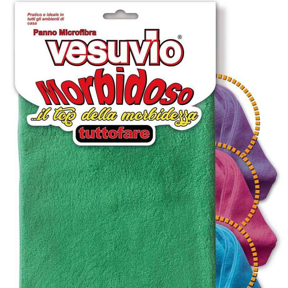 Vesuvio Panno Multiuso Microfibra Morbidoso 35X35 Panni VESUVIO