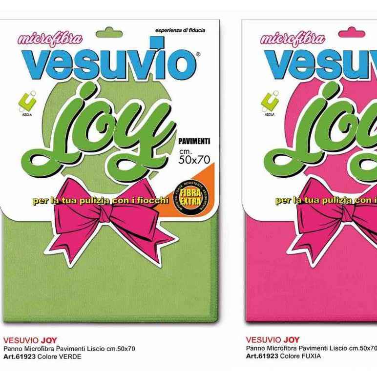 Vesuvio Panno Pavimenti Microfibra Joy 50X70 Liscio Panni VESUVIO