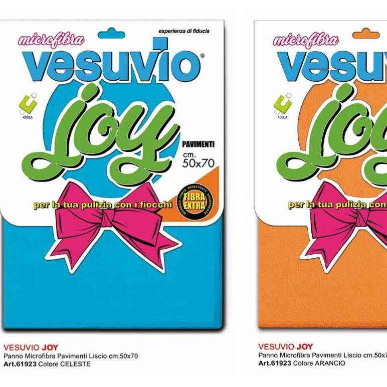 Vesuvio Panno Pavimenti Microfibra Joy 50X70 Liscio Panni VESUVIO