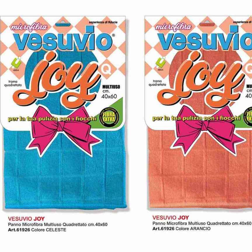 Vesuvio Panno Pavimenti Microfibra Joy 40X60 Quadro Panni VESUVIO