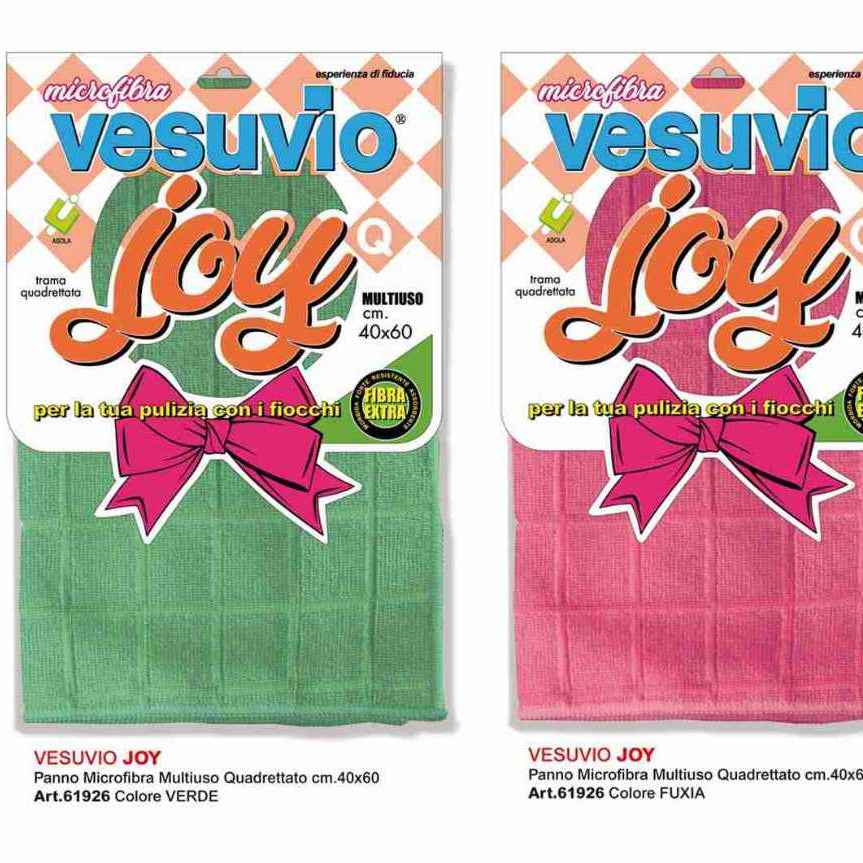 Vesuvio Panno Pavimenti Microfibra Joy 40X60 Quadro Panni VESUVIO