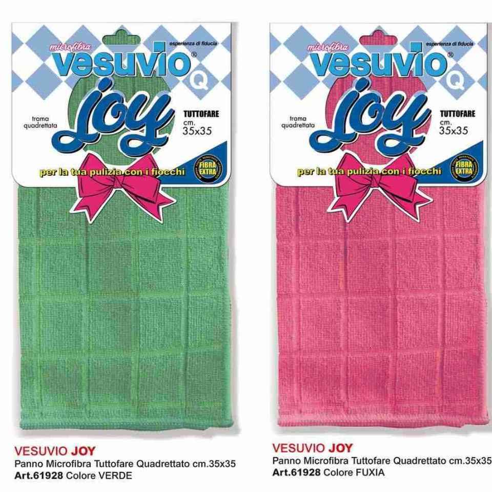 Vesuvio Panno Multiuso Microfibra Joy 35x35 Quadro PANNI VESUVIO