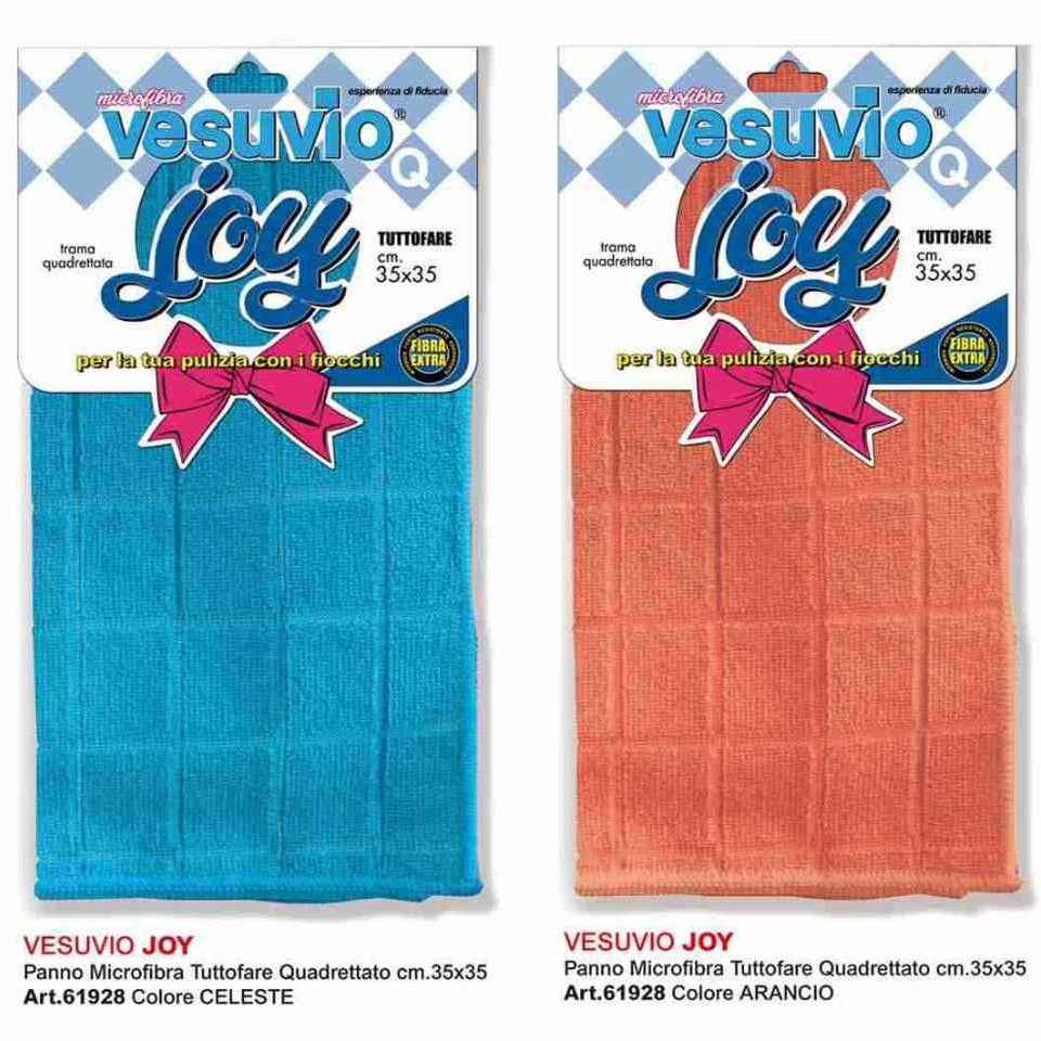 Vesuvio Panno Multiuso Microfibra Joy 35x35 Quadro PANNI VESUVIO