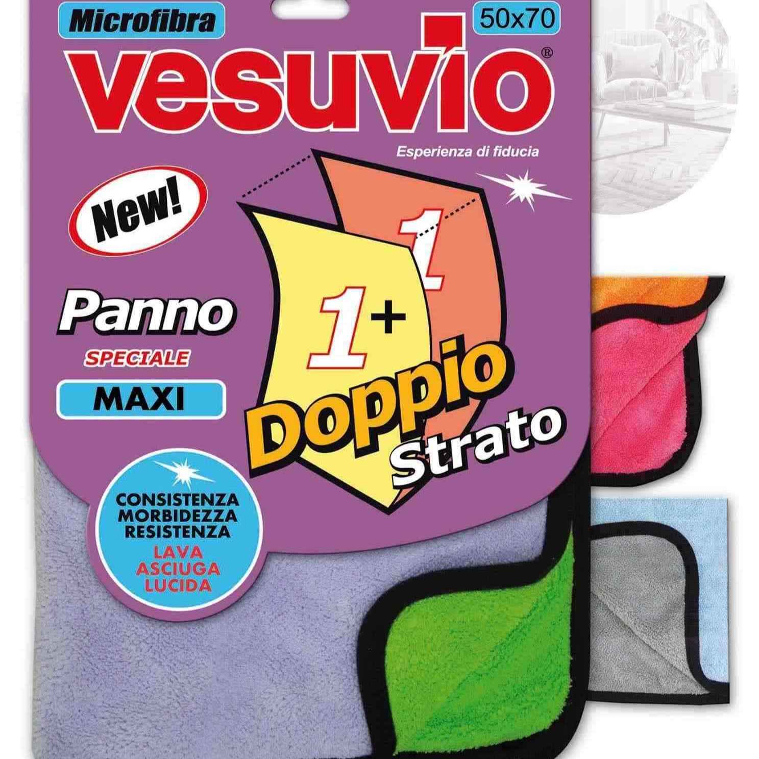 Vesuvio Panno Pavimenti Microfibra Doppio 50x70 Panni VESUVIO