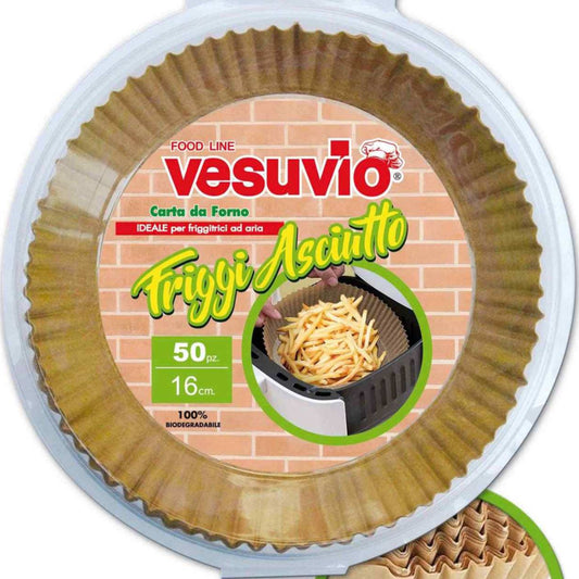 VESUVIO CONTENITORI IN CARTA FORNO TONDO 16CM