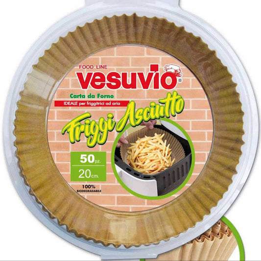 VESUVIO CONTENITORI IN CARTA FORNO TONDO 20CM