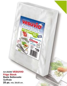 VESUVIO SACCHI SOTTOVUOTO FRIGO STOCK 20X30 25PZ