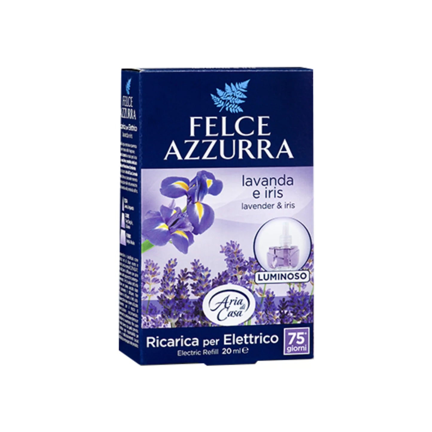 FELCE AZZURRA RICARICA 20ML PER DIFFUSORE ELETTRICO LAVANDA E IRIS