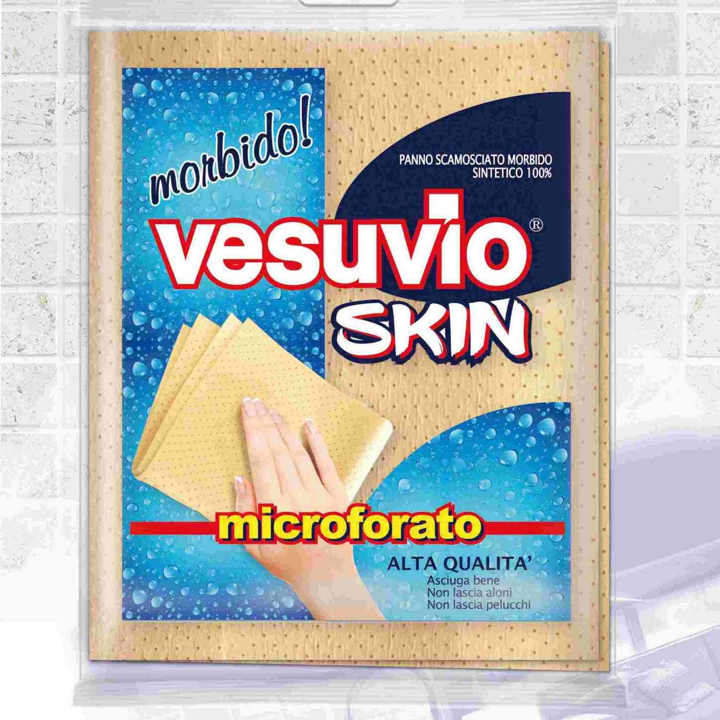 Vesuvio Panno Multiuso Scamosciato Skin 35x34 Panni VESUVIO