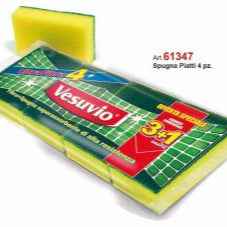 Vesuvio spugna piatti 4pz Spugne VESUVIO