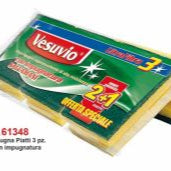 VESUVIO SPUGNA PIATTI 3PZ C/IMPUGNATURA
