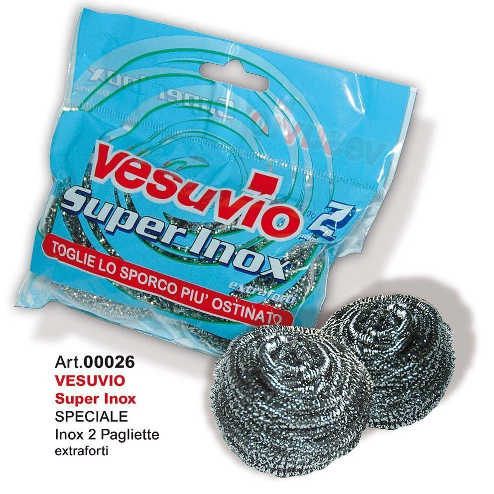 VESUVIO SPUGNA ACCIAIO 2PZ X 20G