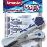 Vesuvio Mollette Multiuso Peggy 16PZ Accessori bucato VESUVIO