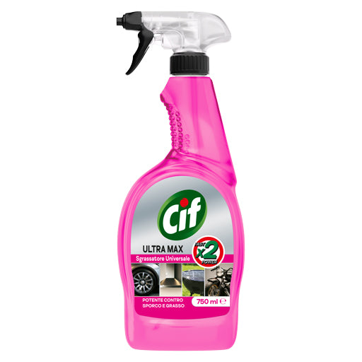 Cif Ultra Max Sgrassatore Universale Pink 750 Ml