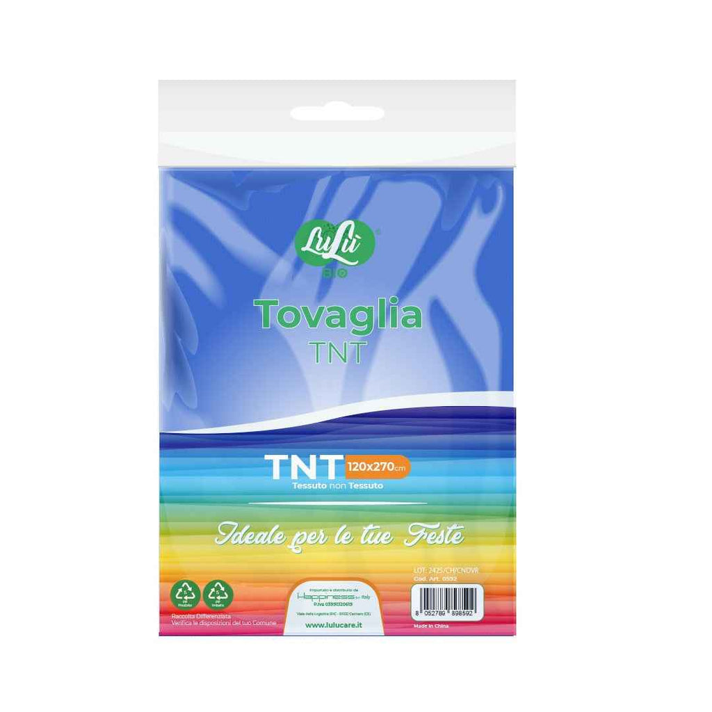 PARTY LINE TOVAGLIA MONOUSO COLORATA TAVOLA MONOUSO LULU