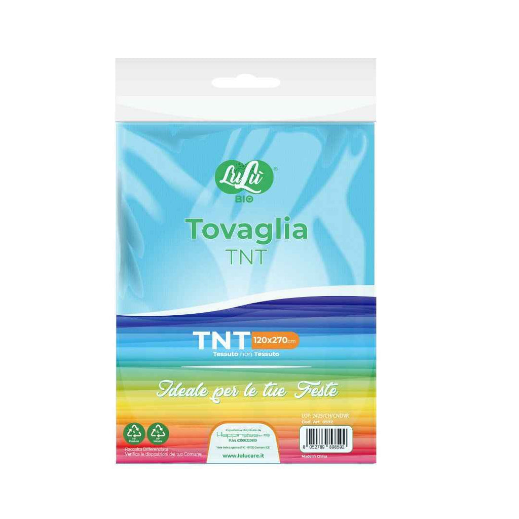PARTY LINE TOVAGLIA MONOUSO COLORATA TAVOLA MONOUSO LULU