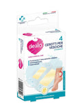 Dealo Cerotti per vesciche 4 Pz Accessori Sanitari DEALO