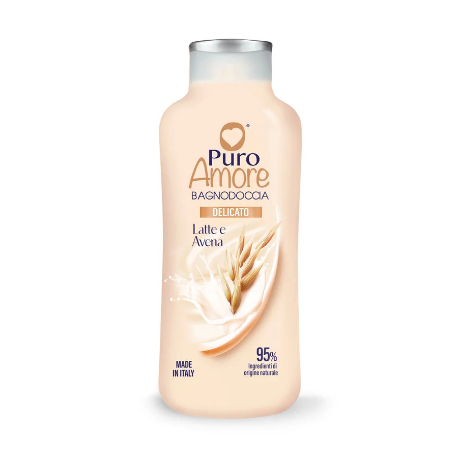 Puro Amore Bagnodoccia 650 Ml Latte E Avena Delicato