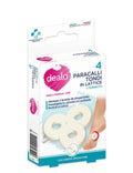 Dealo Paracalli tondi in lattice 4 Pz Accessori Sanitari DEALO