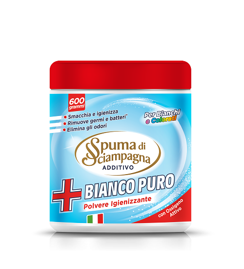 SPUMA DI SCIAMPAGNA ADDITIVO SMACCHIATORE 500GR BIANCO PURO