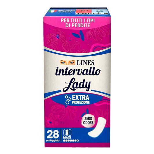 LINES PROTEGGI SLIP INTERVALLO MAXI 28PZ