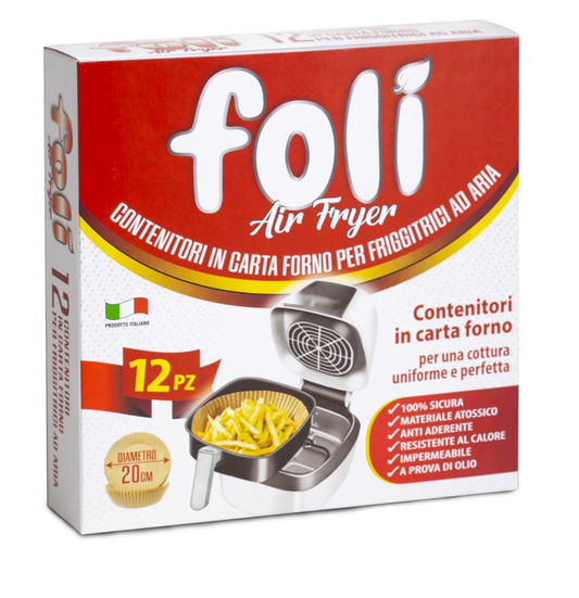 FOLI CONTENITORI IN CARTA FORNO