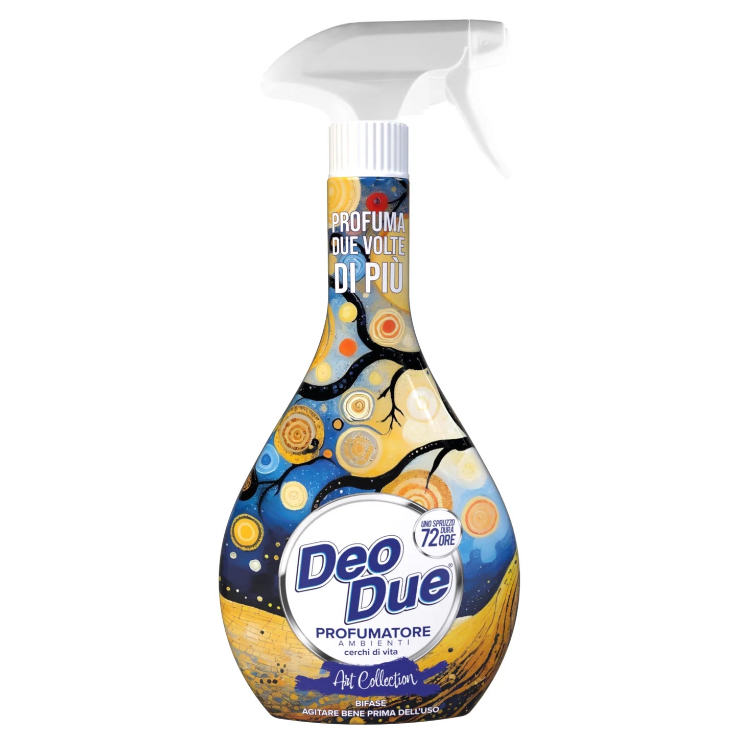 DEO DUE PROFUMATORE AMBIENTE SPRAY 600ML ART COLLECTION CERCHI DI VITA