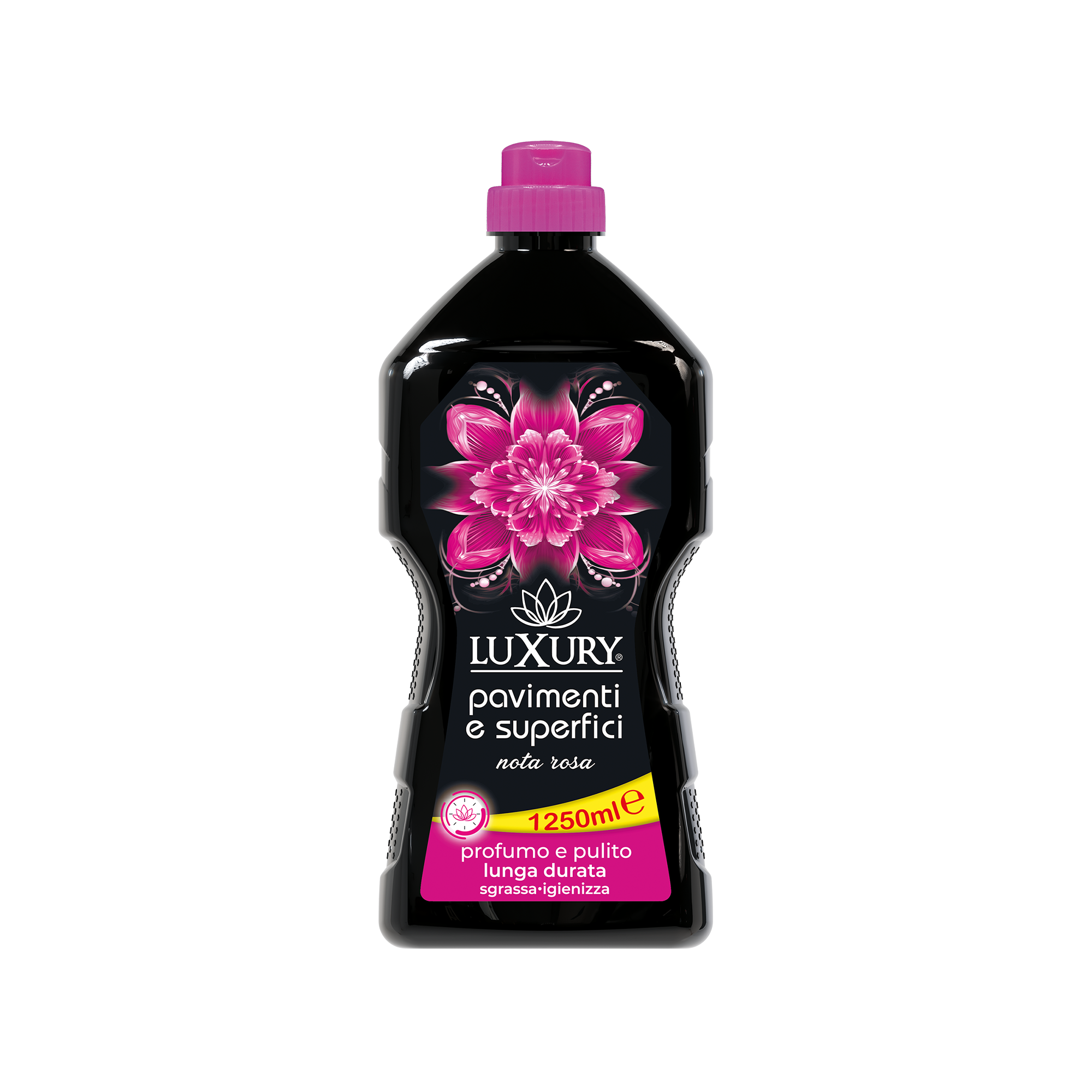 Luxury Detergente Pavimenti e Superfici Nota Rosa 1,250lt
