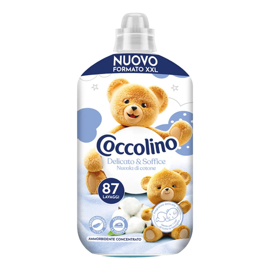 Coccolino Ammorbidente Bucato XXL Delicato e Soffice 87 Lavaggi