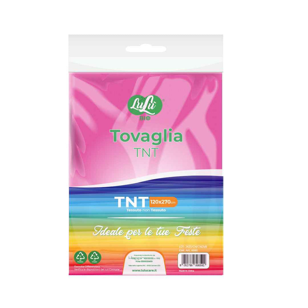 PARTY LINE TOVAGLIA MONOUSO COLORATA TAVOLA MONOUSO LULU