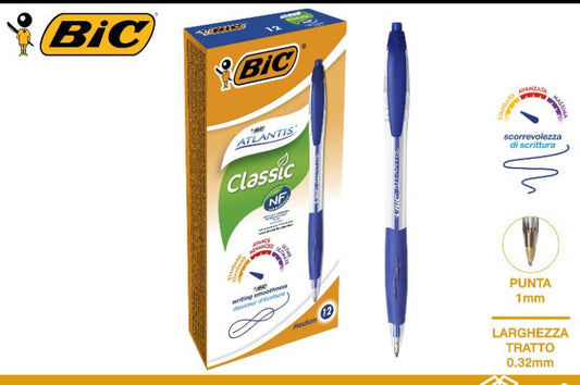 Bic Penna Atlantis blu