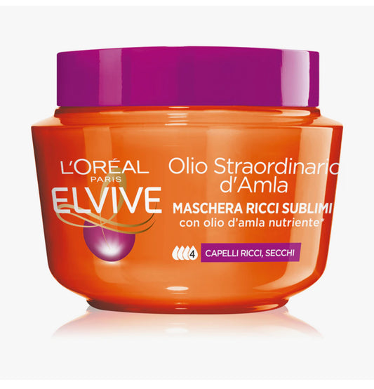 ELVIVE MASCHERA CAPELLI OLIO STRAORDINARIO RICCI SUBLIMI