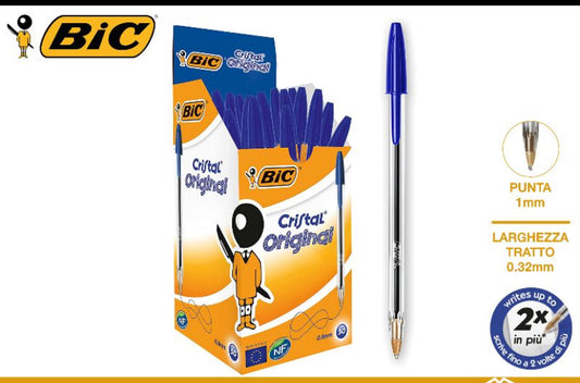 Bic Penna cristal blu
