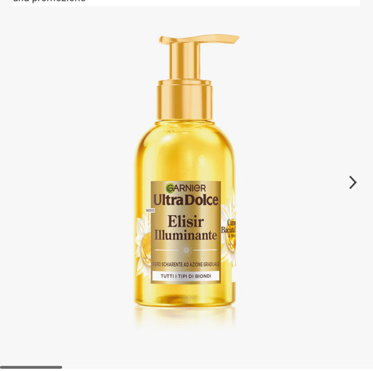 ULTRA DOLCE ELISIR ILLUMINANTE CAMOMILLA