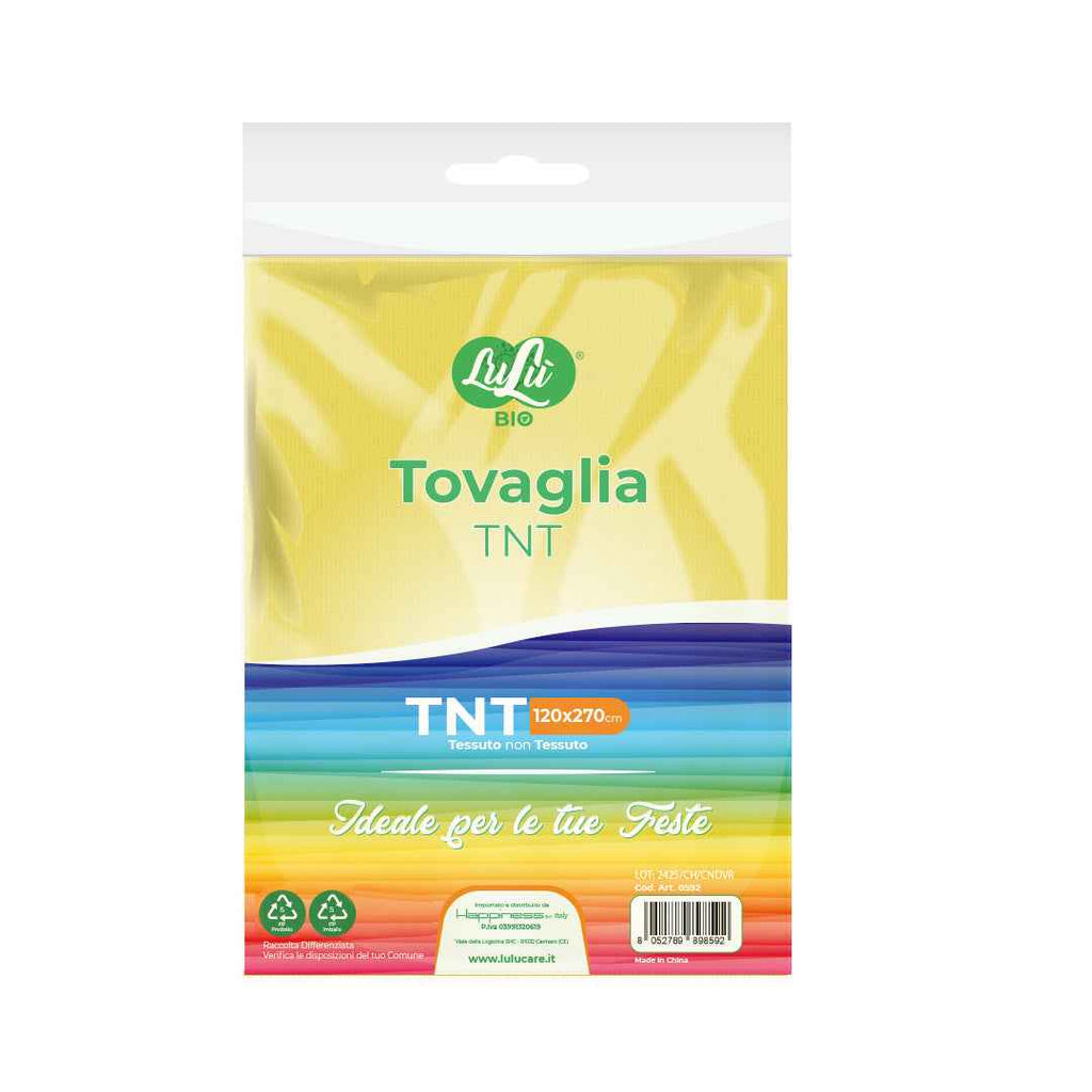 PARTY LINE TOVAGLIA MONOUSO COLORATA TAVOLA MONOUSO LULU