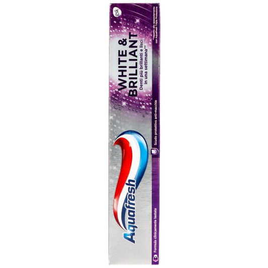 AQUAFRESH DENTIFRICIO WHITE E BRILLANT 75ML